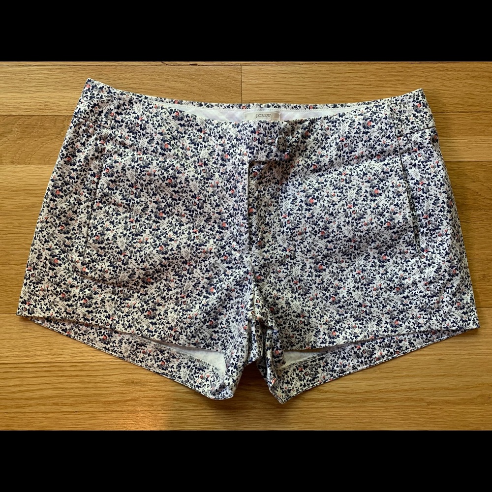 J Crew Women’s Shorts Floral Size 4